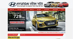 Desktop Screenshot of hyundai-vinhyen.com